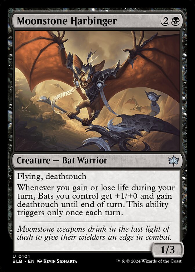 Moonstone Harbinger - carta Magic The Gathering