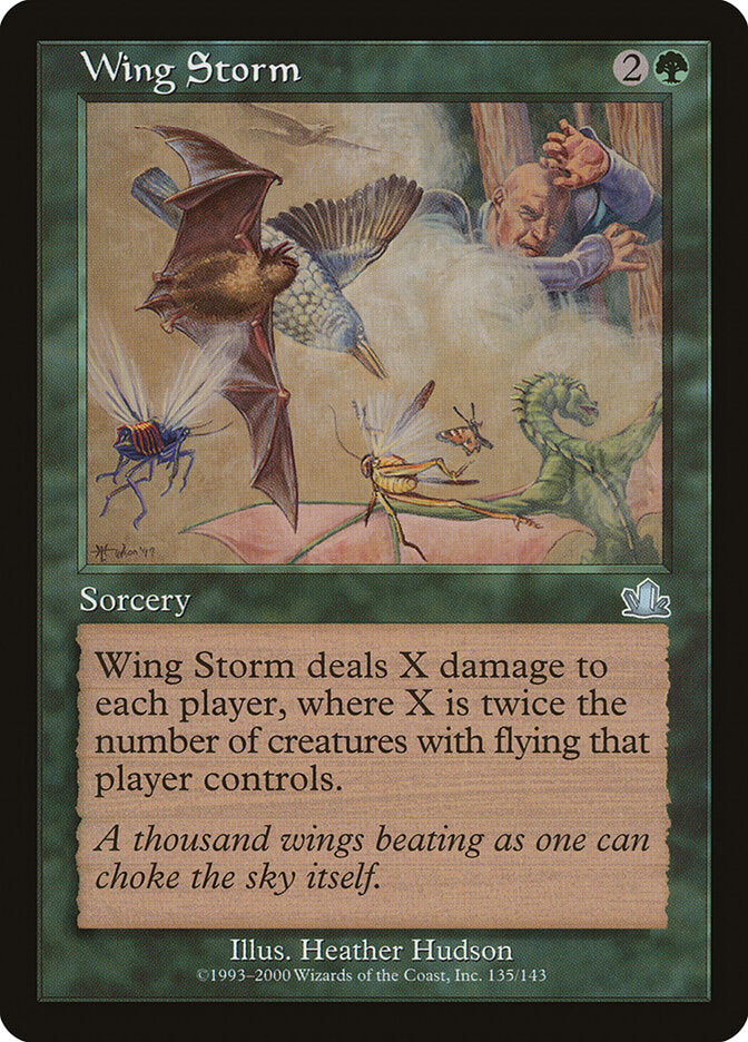 Wing Storm - carta Magic The Gathering
