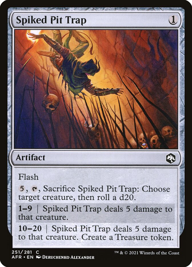 Spiked Pit Trap - carta Magic The Gathering