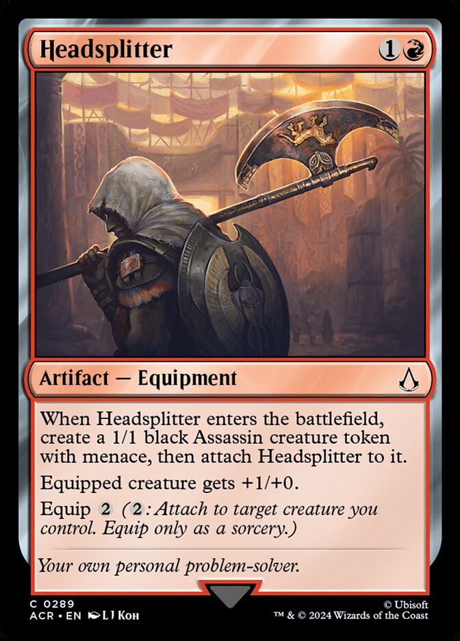 Headsplitter - carta Magic The Gathering