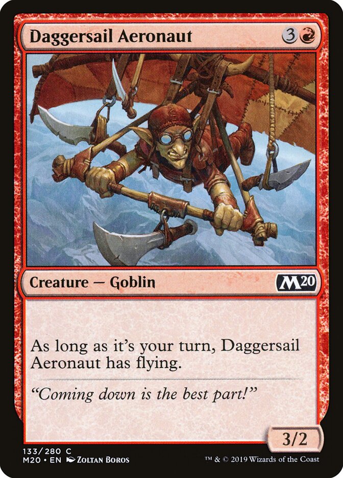 Daggersail Aeronaut - carta Magic The Gathering