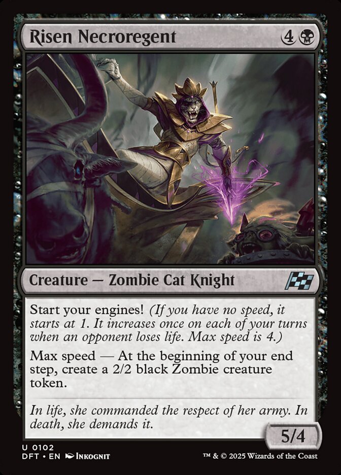 Risen Necroregent - carta Magic The Gathering
