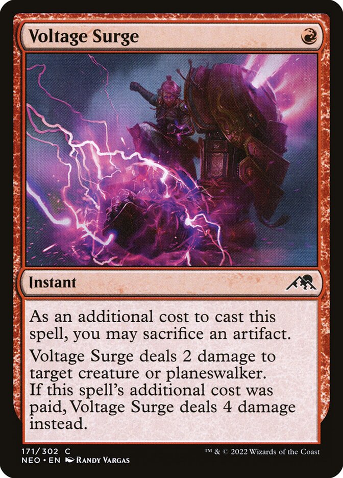 Voltage Surge - carta Magic The Gathering