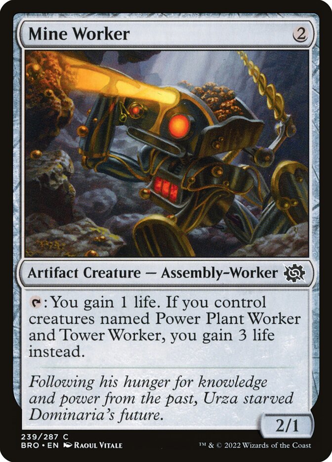 Mine Worker - carta Magic The Gathering