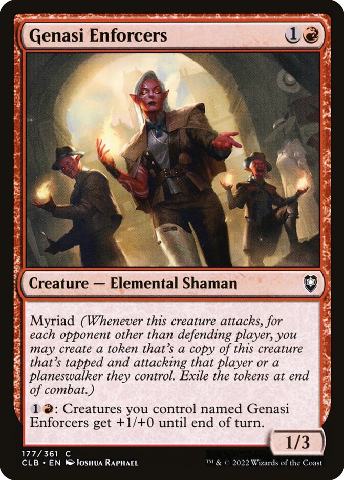 Genasi Enforcers - carta Magic The Gathering
