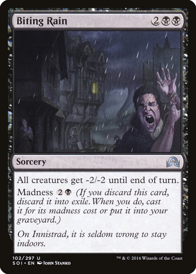 Biting Rain - carta Magic The Gathering