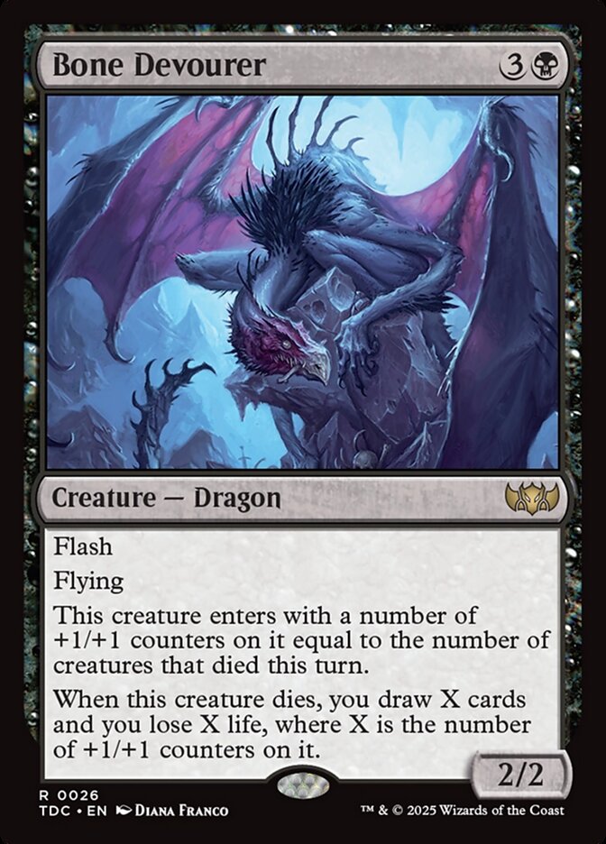 Bone Devourer - carta Magic The Gathering