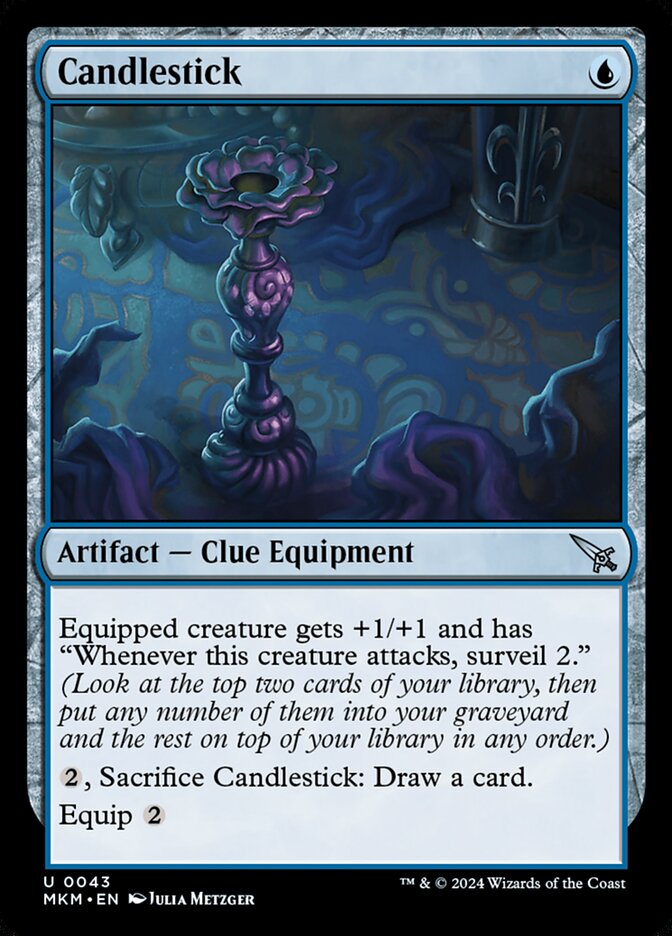 Candlestick - carta Magic The Gathering