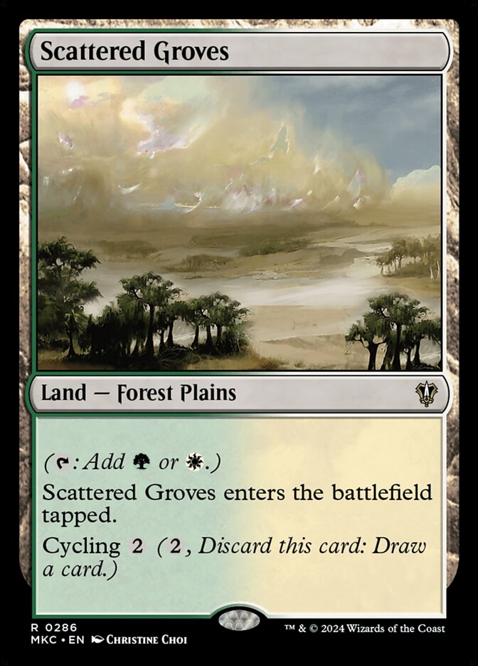 Scattered Groves - carta Magic The Gathering