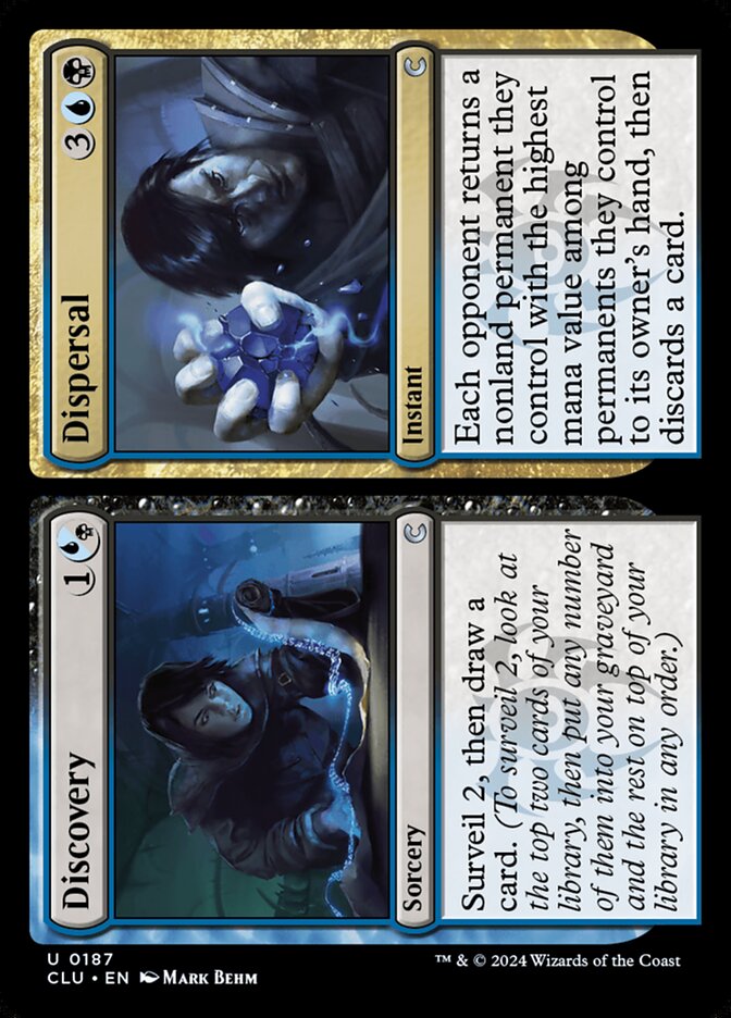 Discovery // Dispersal - carta Magic The Gathering