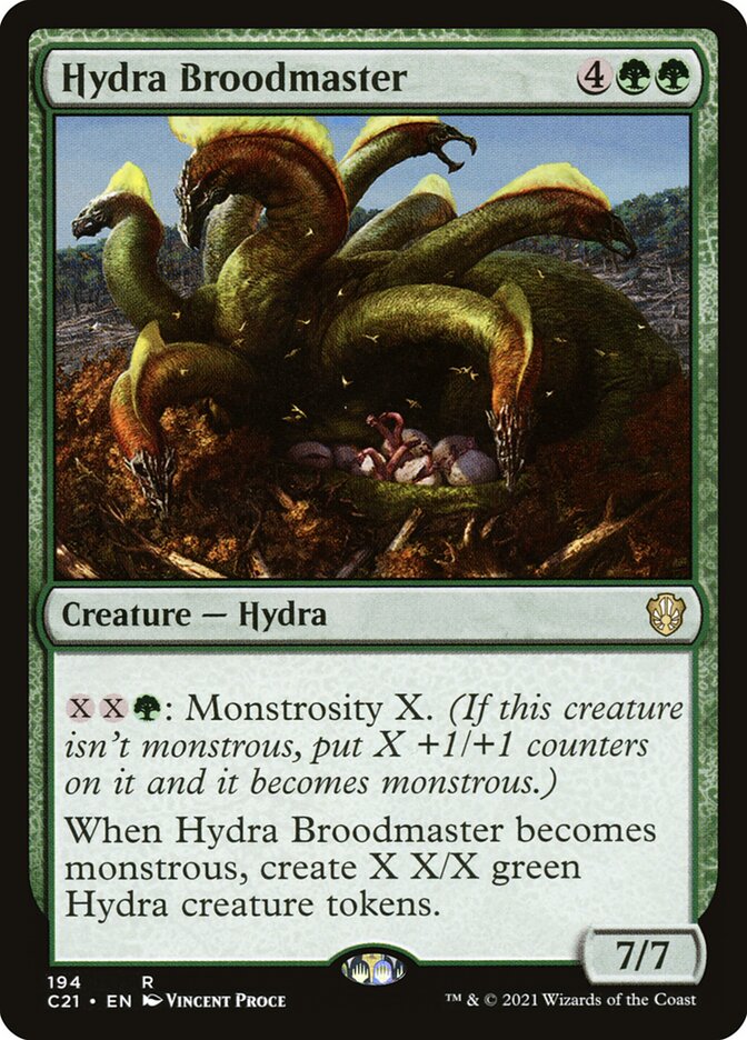 Hydra Broodmaster - carta Magic The Gathering