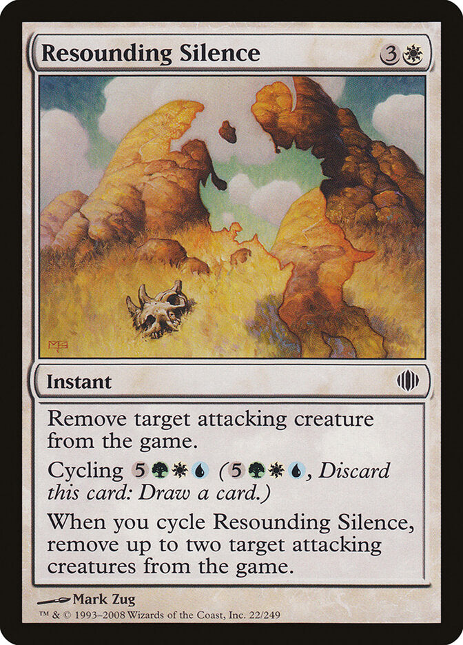 Resounding Silence - carta Magic The Gathering