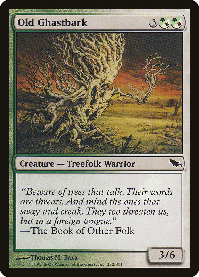 Old Ghastbark - SHM-232-NF-STD