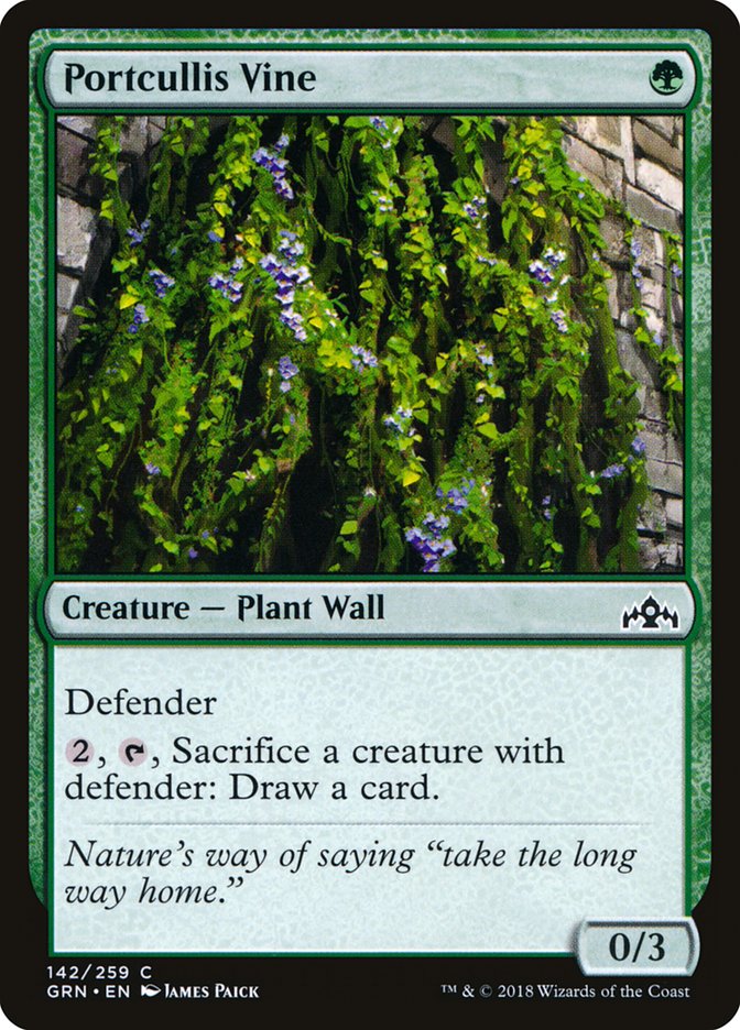Portcullis Vine - carta Magic The Gathering