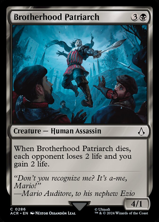 Brotherhood Patriarch - carta Magic The Gathering