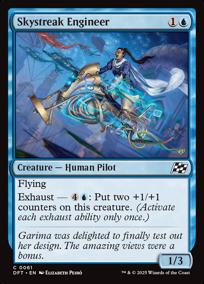 Skystreak Engineer - carta Magic The Gathering