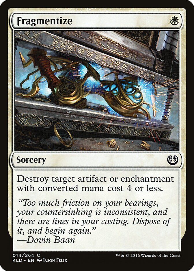Fragmentize - carta Magic The Gathering
