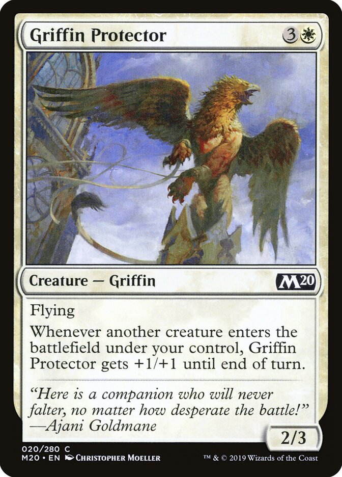 Griffin Protector - carta Magic The Gathering