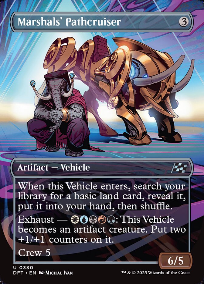 Marshals' Pathcruiser - carta Magic The Gathering