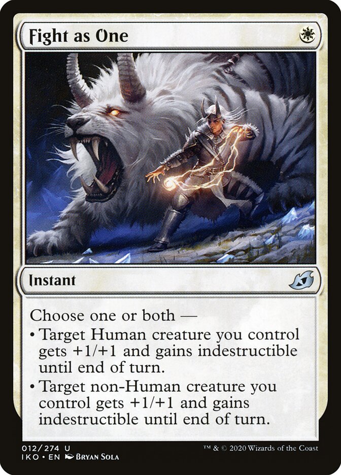 Fight as One - carta Magic The Gathering