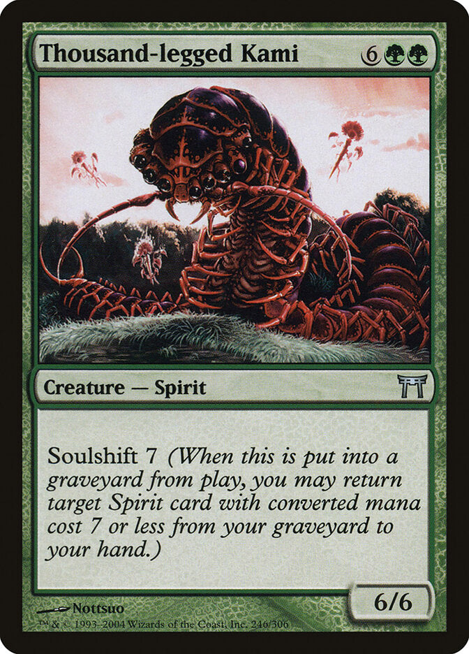 Thousand-legged Kami - carta Magic The Gathering