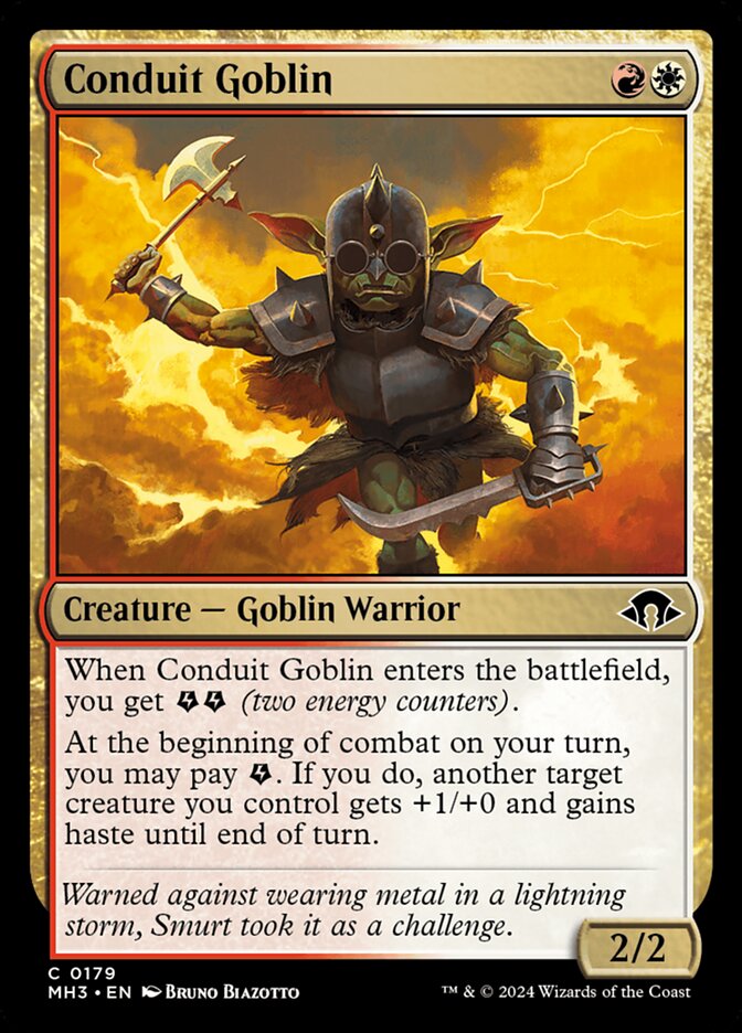 Conduit Goblin - carta Magic The Gathering