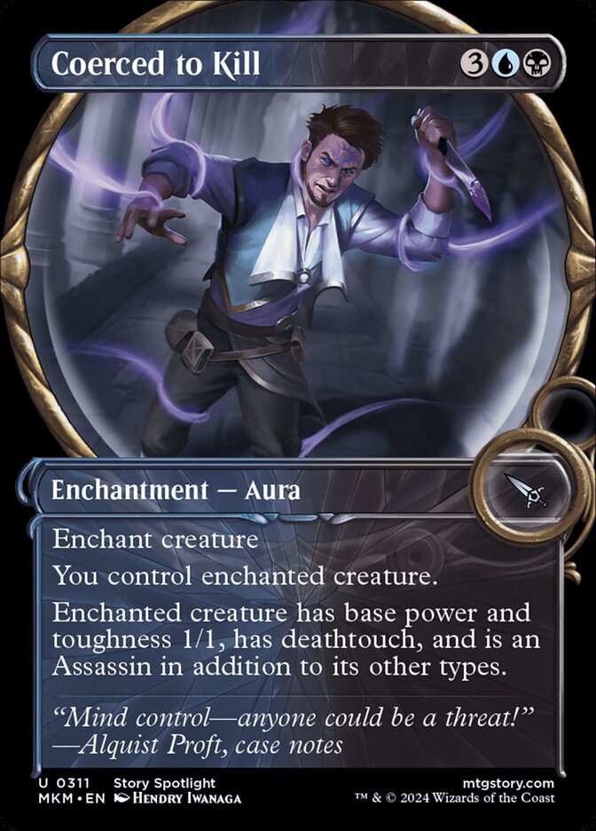 Coerced to Kill - carta Magic The Gathering