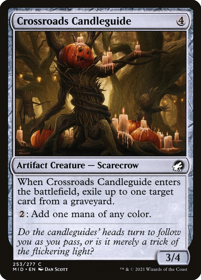 Crossroads Candleguide - carta Magic The Gathering