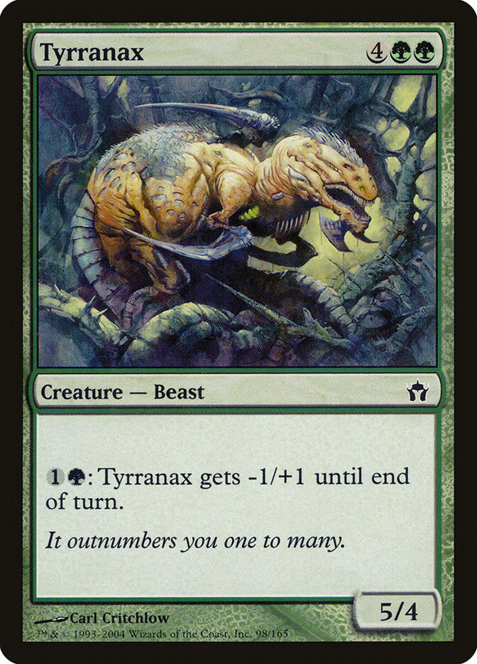 Tyrranax - carta Magic The Gathering
