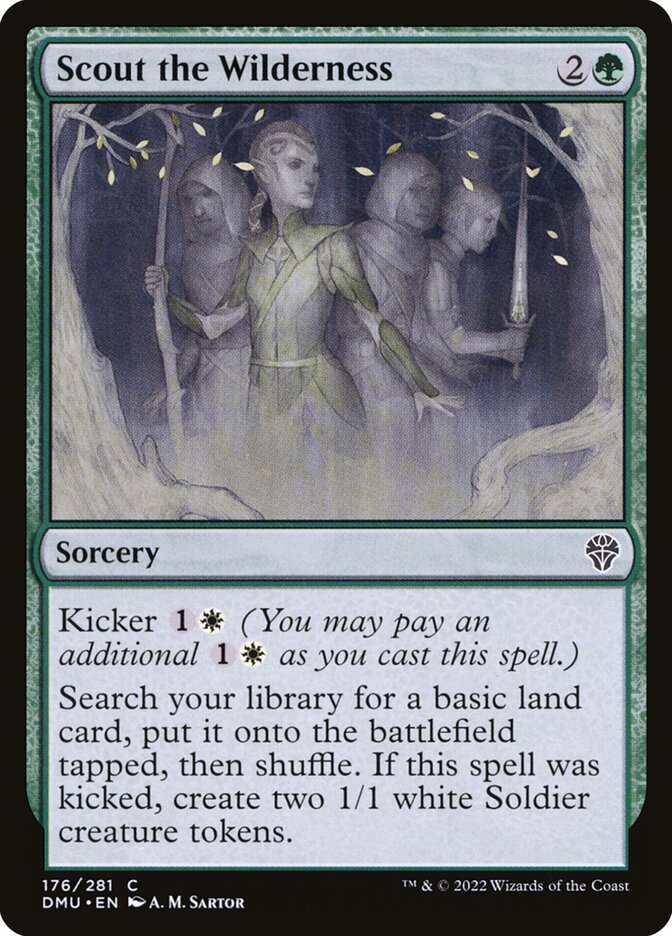 Scout the Wilderness - carta Magic The Gathering