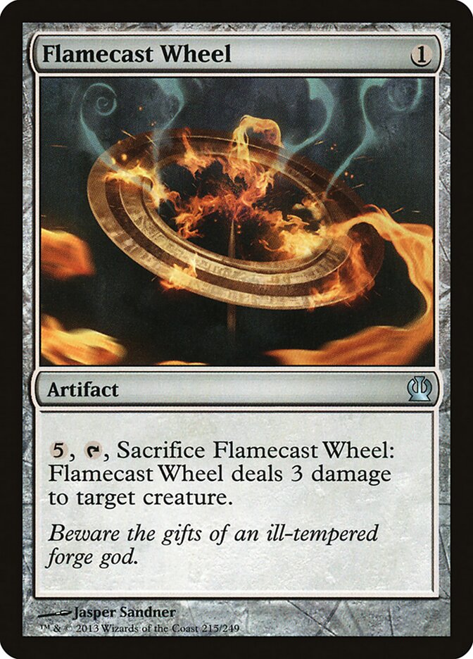 Flamecast Wheel - carta Magic The Gathering