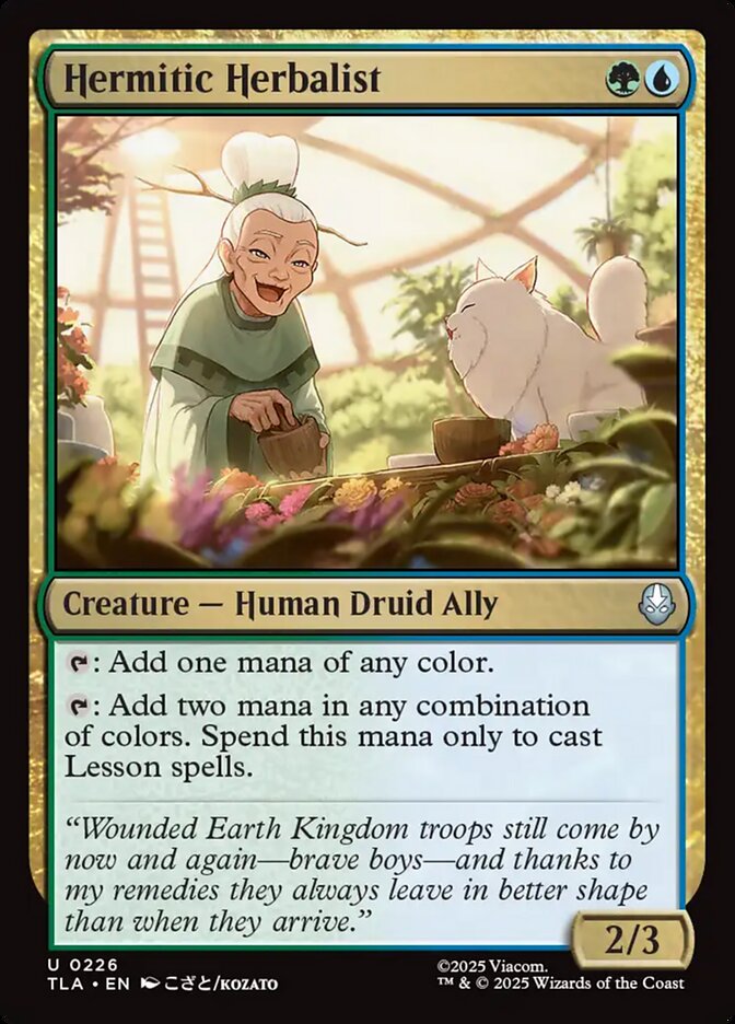 Hermitic Herbalist - carta Magic The Gathering