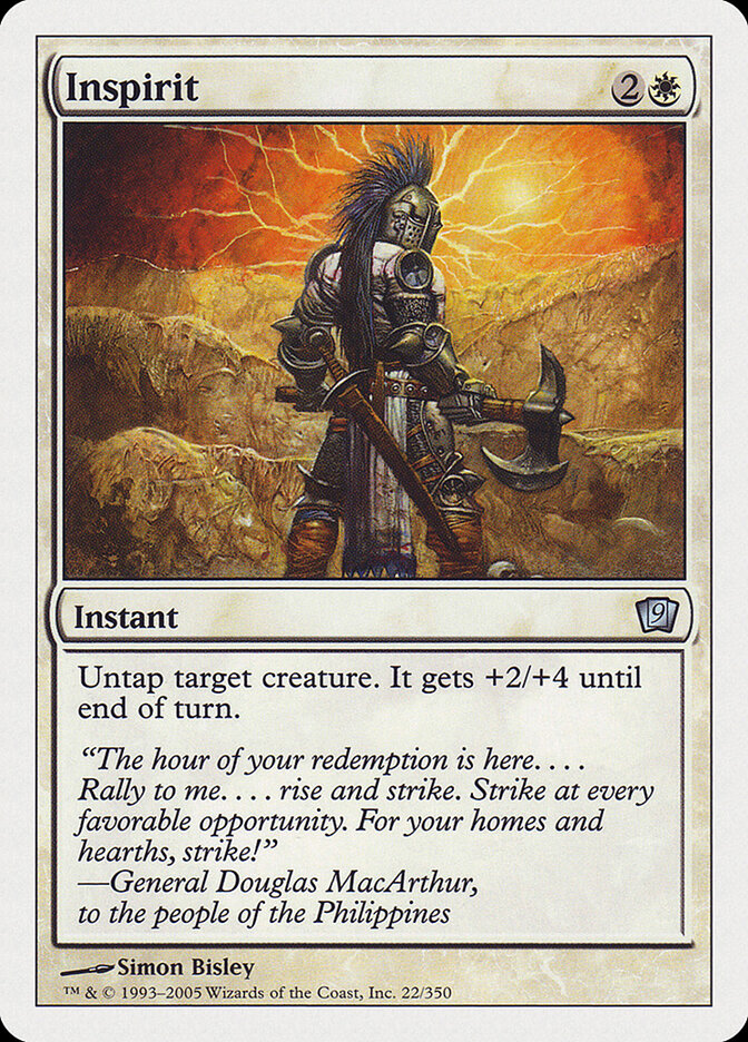 Inspirit - carta Magic The Gathering
