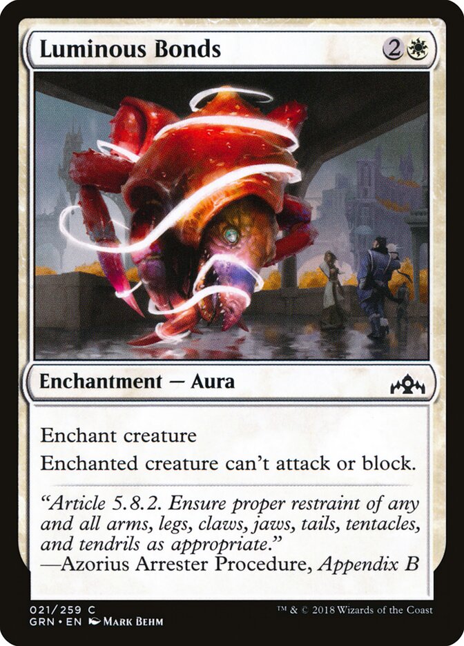 Luminous Bonds - carta Magic The Gathering
