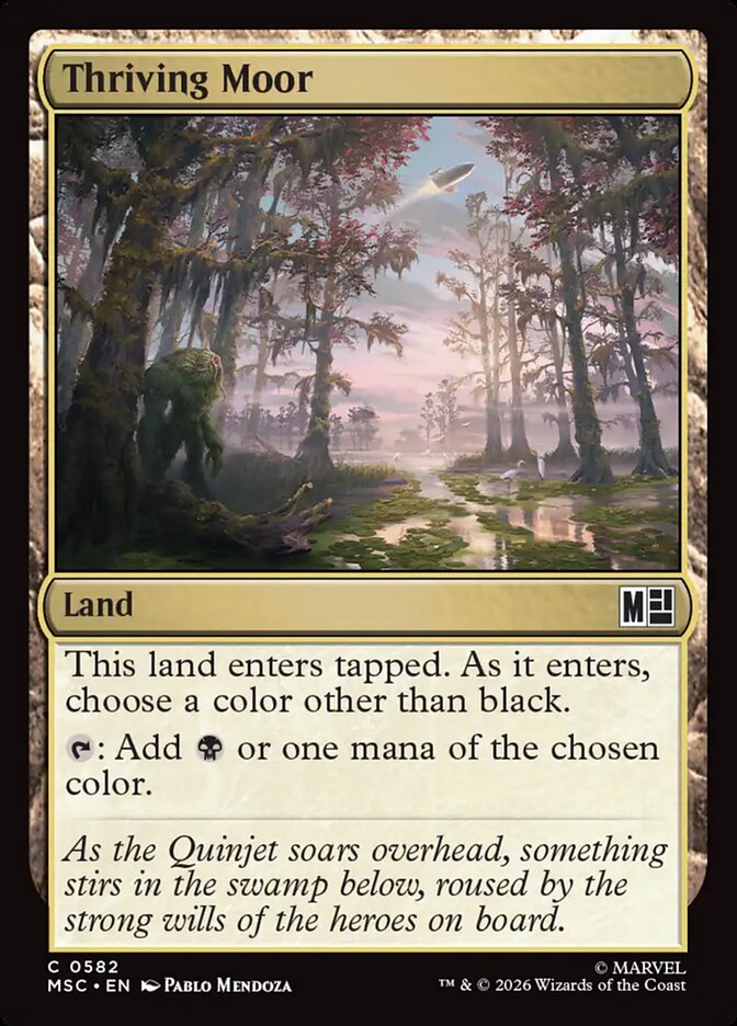 Thriving Moor - carta Magic The Gathering