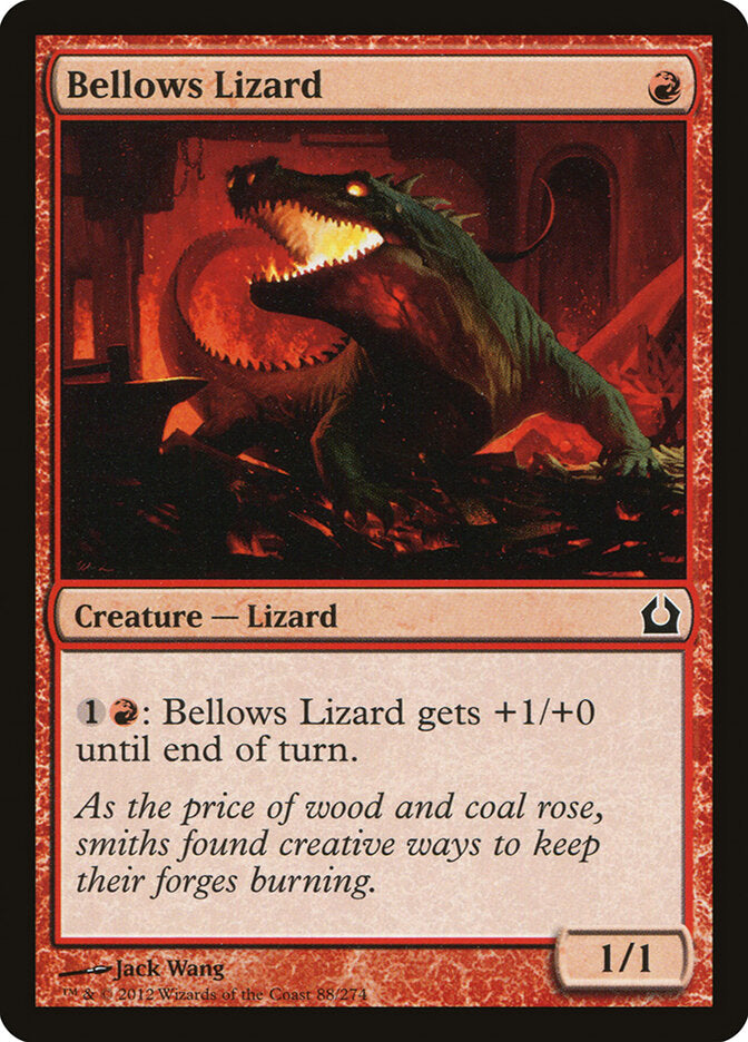 Bellows Lizard - carta Magic The Gathering