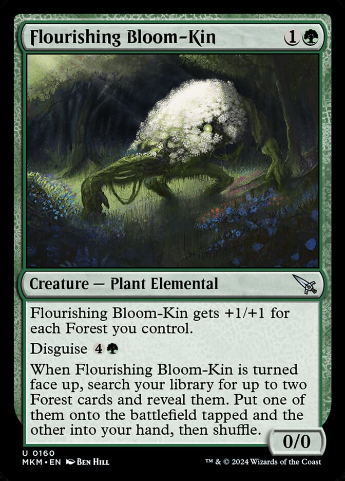Flourishing Bloom-Kin - carta Magic The Gathering