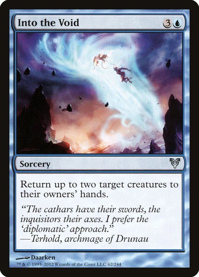 Into the Void - carta Magic The Gathering