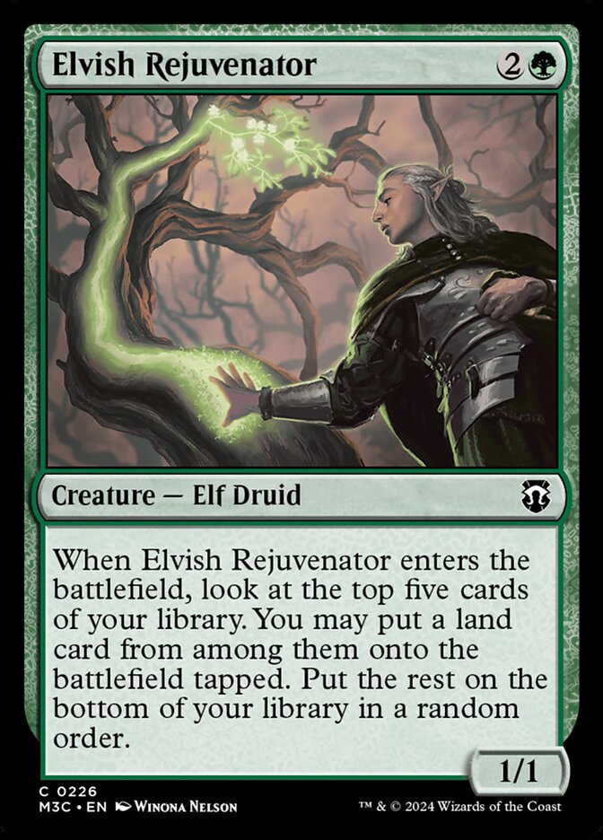 Elvish Rejuvenator - carta Magic The Gathering