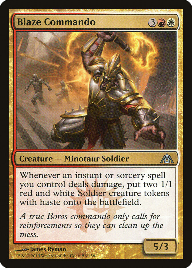 Blaze Commando - carta Magic The Gathering
