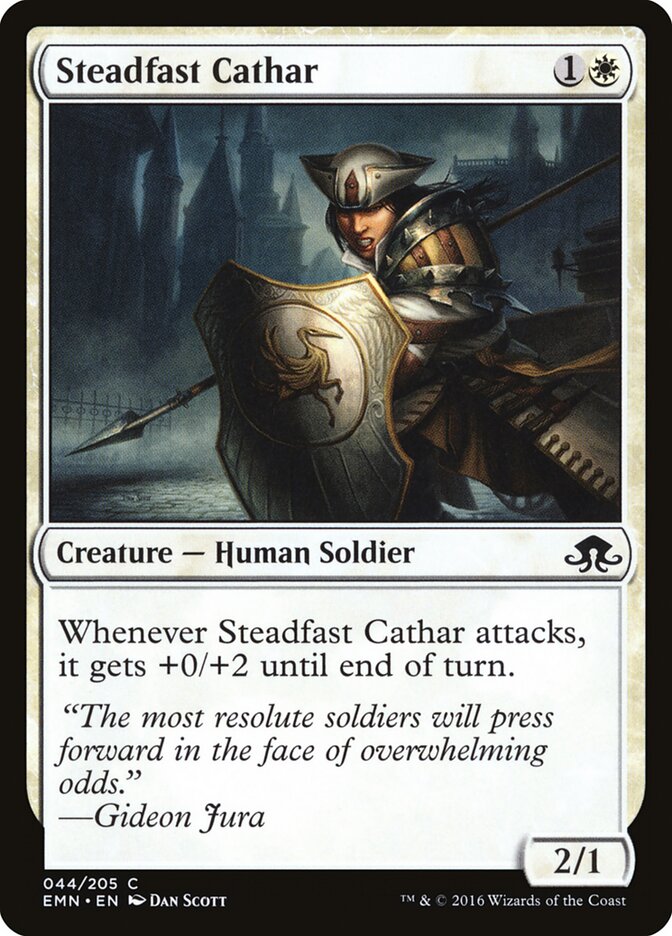 Steadfast Cathar - carta Magic The Gathering