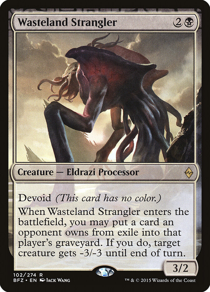 Wasteland Strangler - carta Magic The Gathering