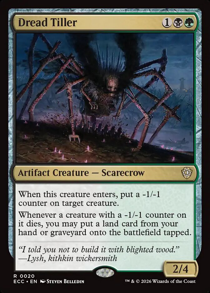 Dread Tiller - carta Magic The Gathering