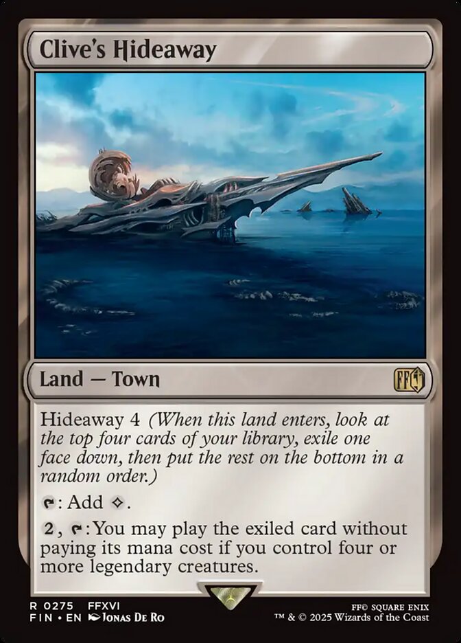 Clive's Hideaway - carta Magic The Gathering