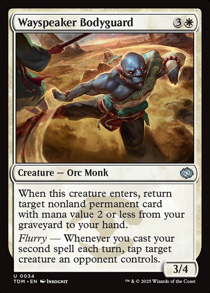 Wayspeaker Bodyguard - carta Magic The Gathering