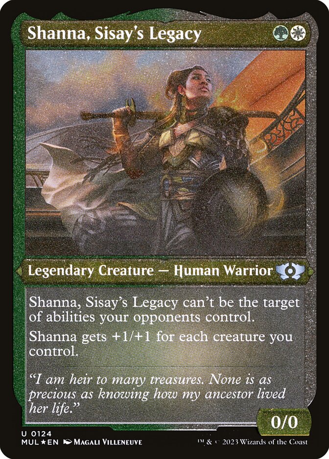 Shanna, Sisay's Legacy - carta Magic The Gathering