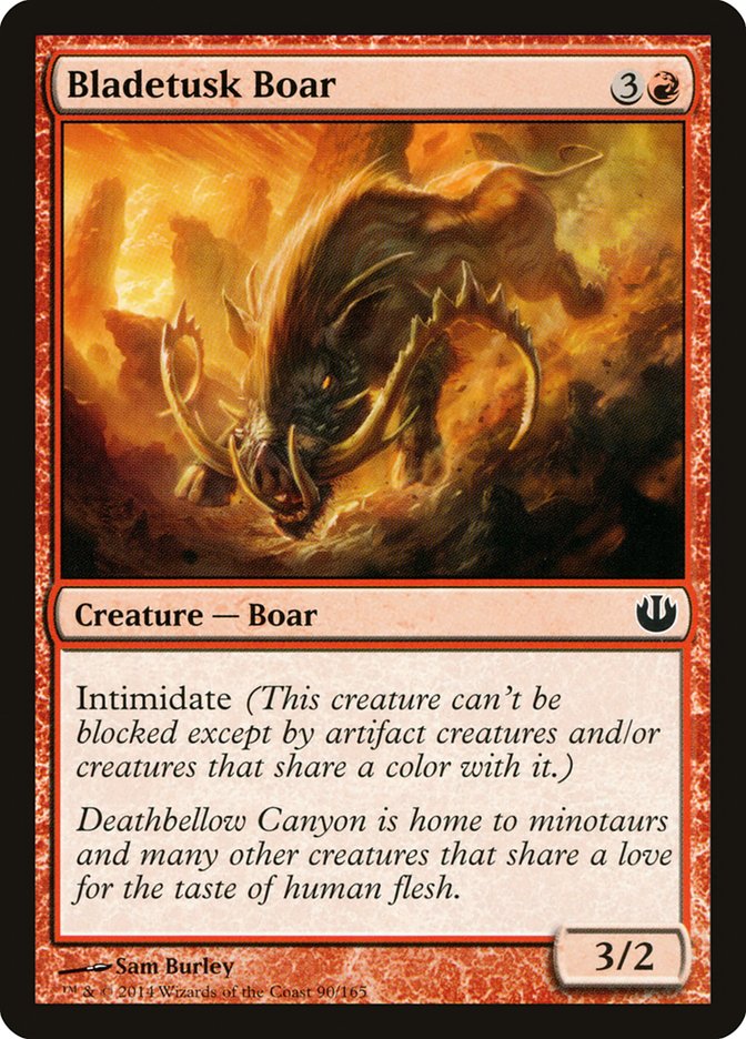 Bladetusk Boar - carta Magic The Gathering