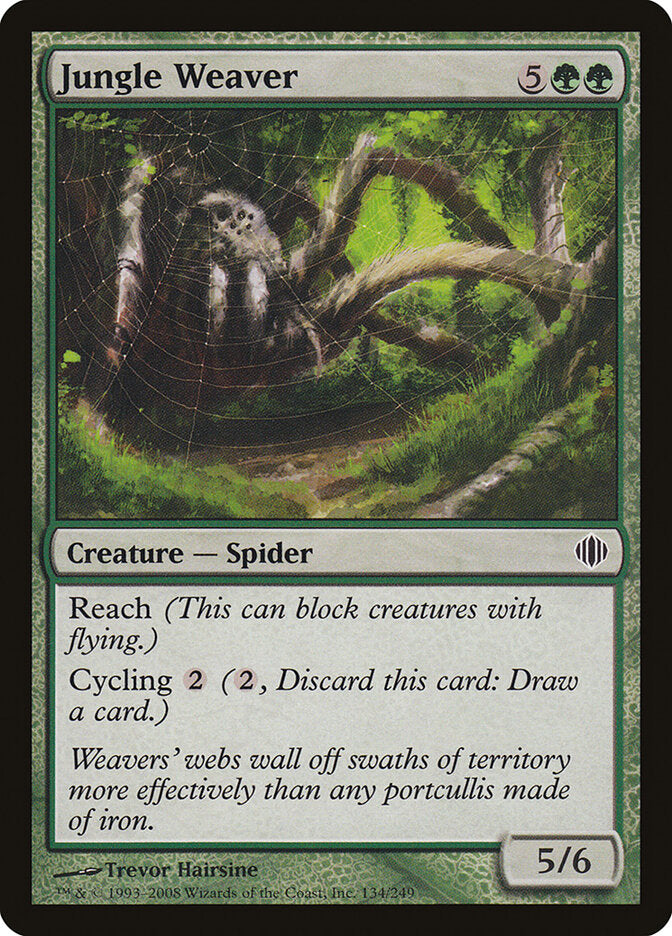 Jungle Weaver - carta Magic The Gathering