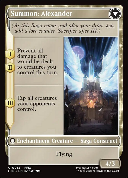 Summon: Alexander - carta Magic The Gathering