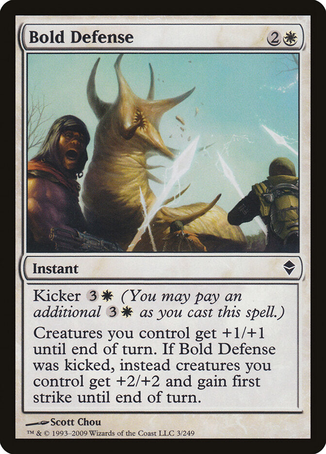 Bold Defense - carta Magic The Gathering